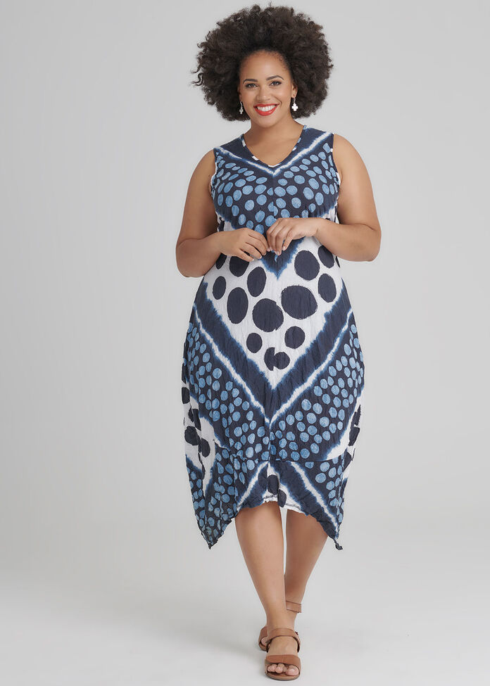 Soho Blues Dress, , hi-res