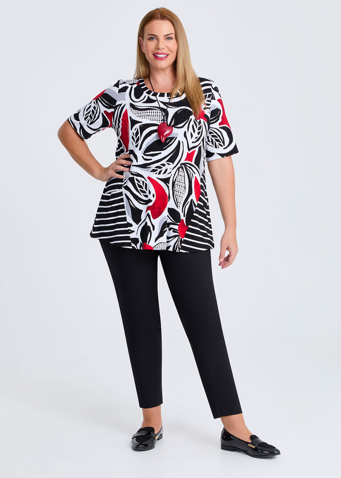 Spliced Cora Natural Top, , hi-res