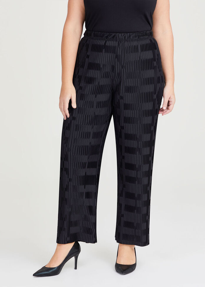 Juliet Pleated Evening Pant, , hi-res