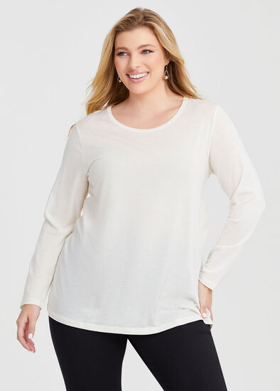 Plus Size Wool Bamboo Top