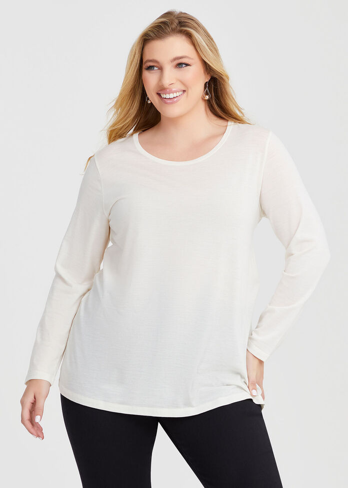Wool Bamboo Top, , hi-res