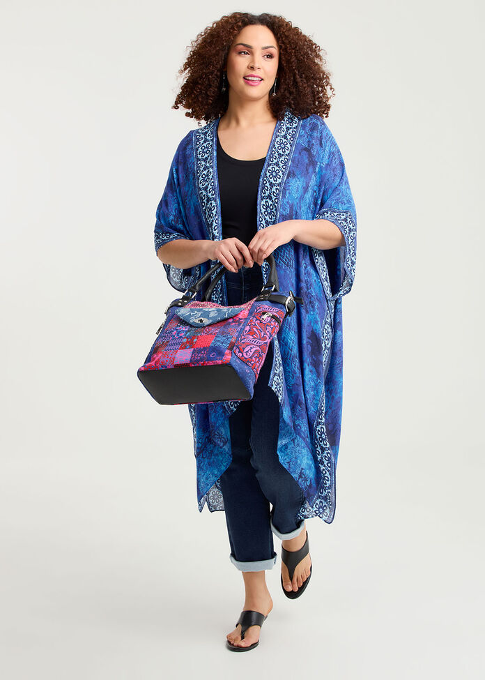Patchwork Shoulder Bag, , hi-res
