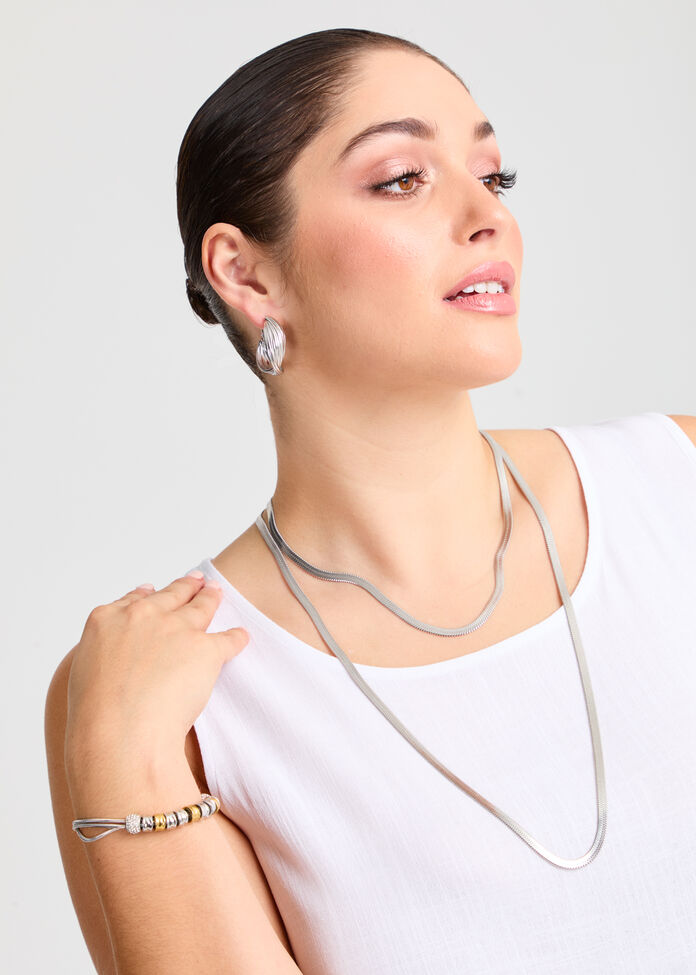 Premium Snake Chain Necklace, , hi-res