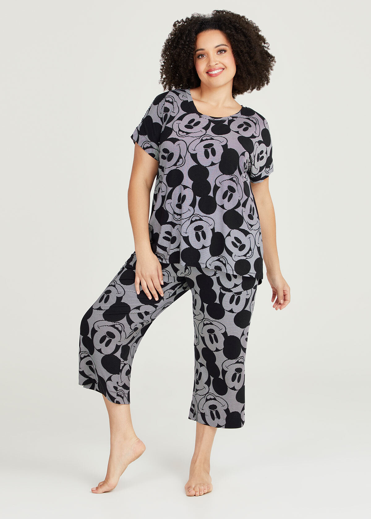 Plus size top mickey mouse clothes