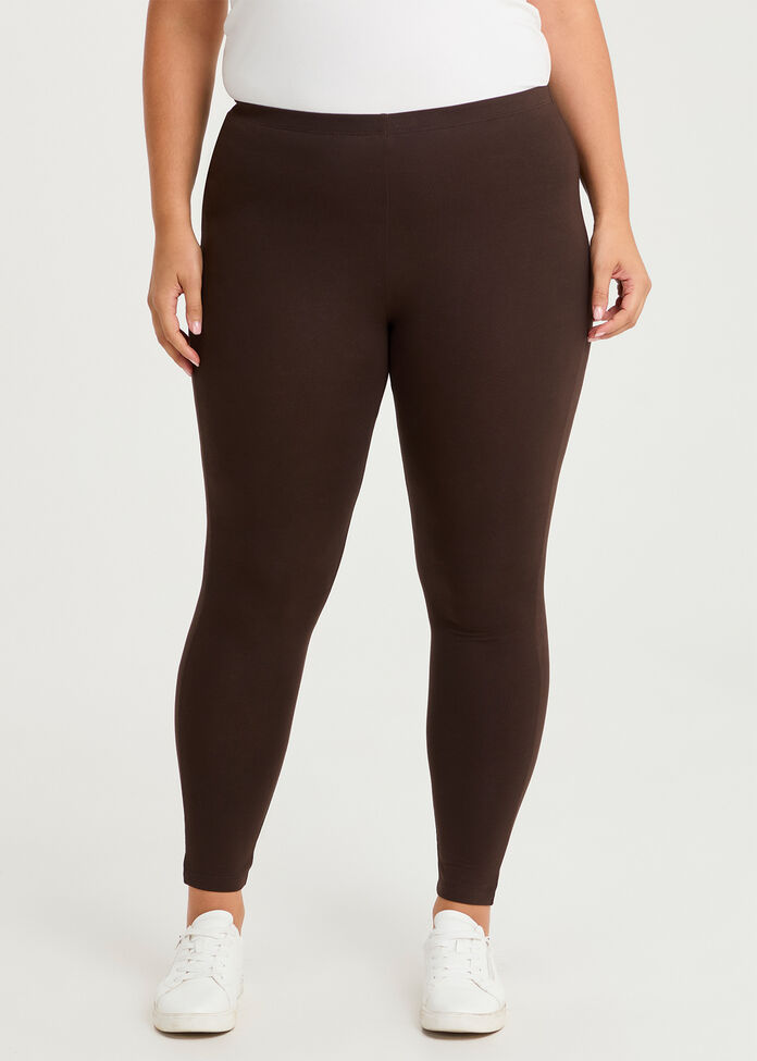 Good Earth Australian Cotton Full Length Legging, , hi-res