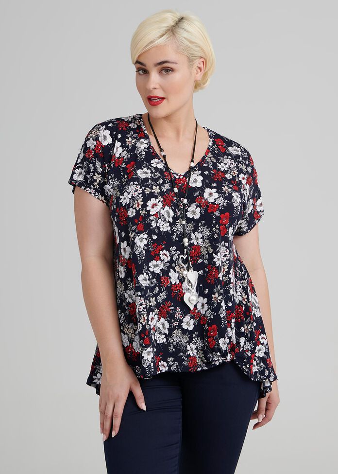 Tigeress Knot Top, , hi-res