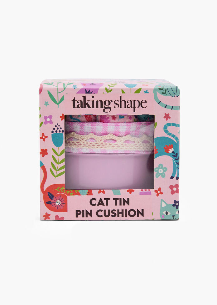 Cat Tin Pin Cushion, , hi-res