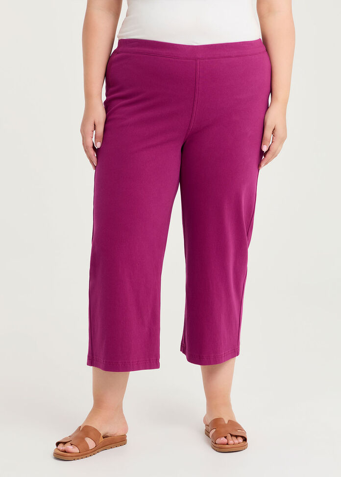 The Travel Wide Leg Crop Jean, , hi-res