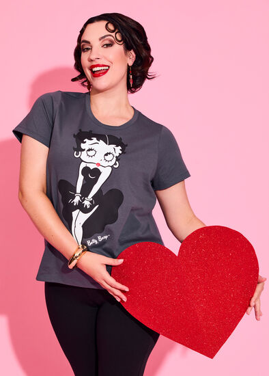 Plus Size Betty Boop T-shirt