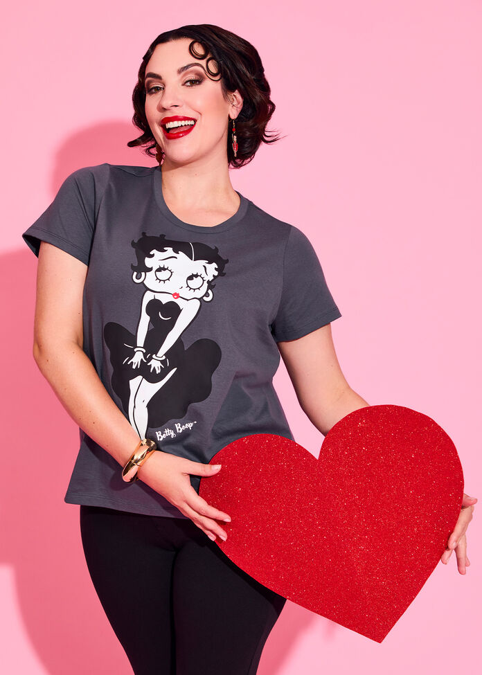 Betty Boop T-shirt, , hi-res