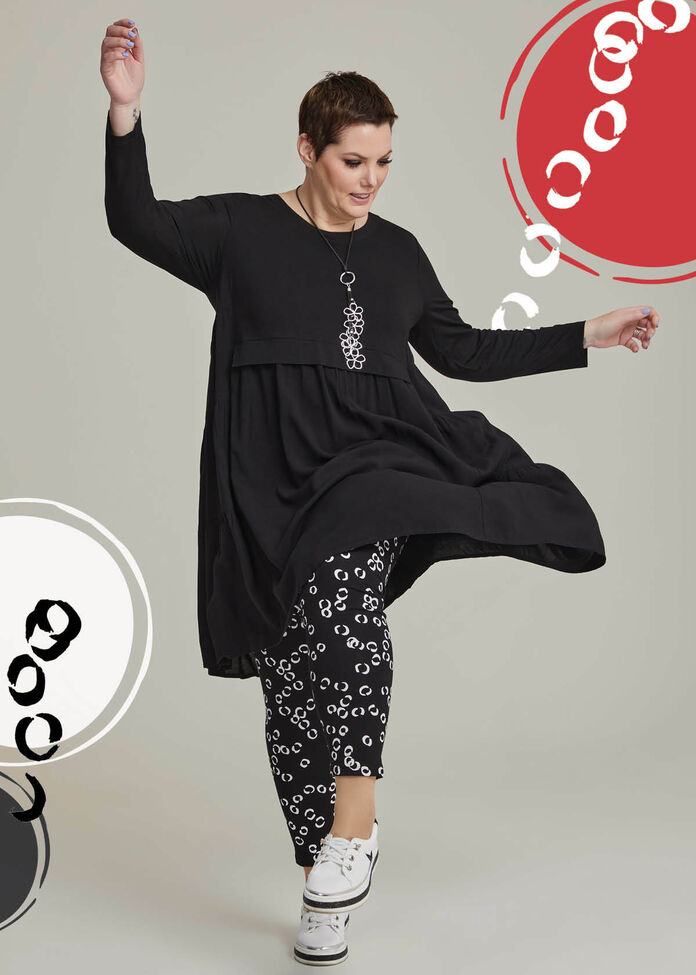 Natural Florence Tier Tunic, , hi-res