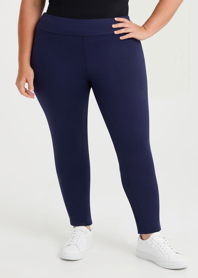 Petite Ponte Cleo Slim Leg Pant, , hi-res