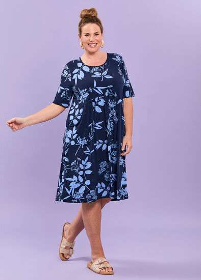 Plus Size Violet Everyday Empire Dress