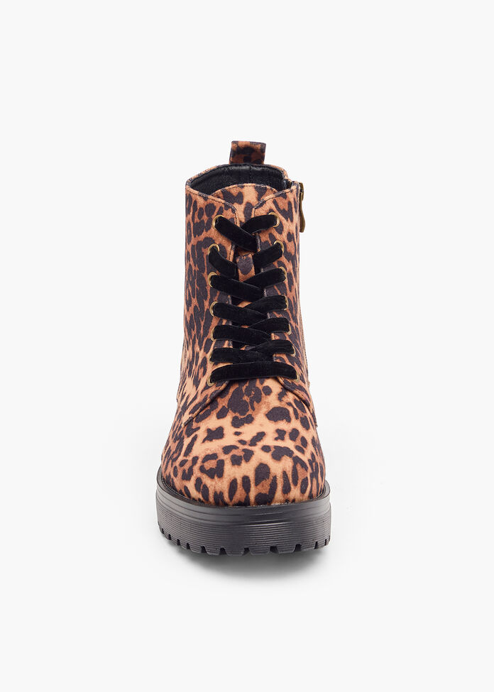 Shop Multi Animal Lace Up Boot | Comfortable Shoes | Taking Shape AU