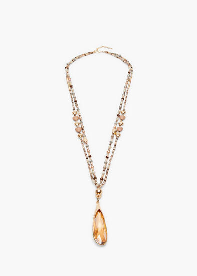 Crystal Drop Necklace