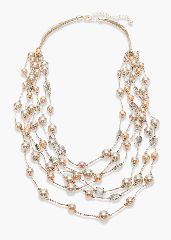 Queen Of Pearls Necklace, , hi-res