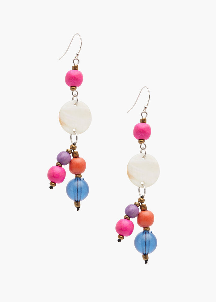 Beaded Sunrise Earrings, , hi-res