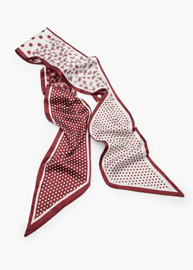 Plus Size Multi Print Silky Scarf