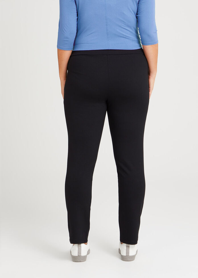 SPANX Leggings for Women Ponte Ankle Leggings (Regular and Plus Sizes) Black  XS - Tall : : Clothing, Shoes & Accessories