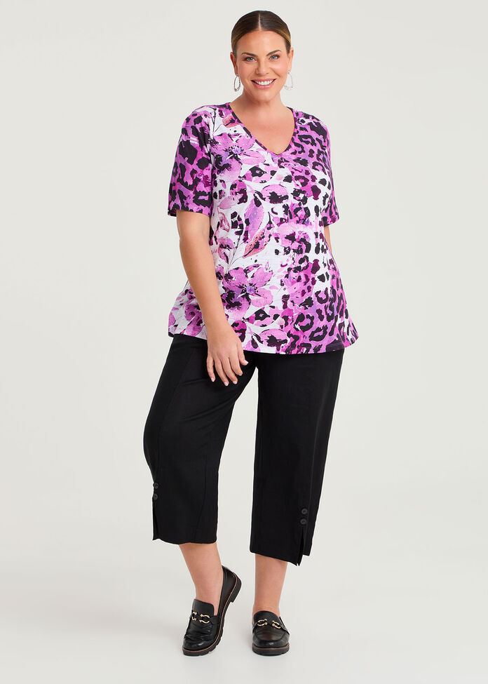 Bloom Cotton Modal Slub Top, , hi-res