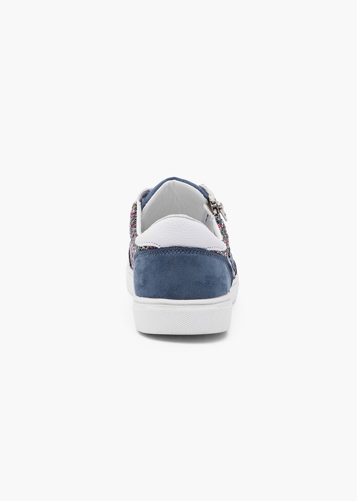 Shop Glitter Side Zip Sneaker | Comfortable Shoes | Taking Shape AU