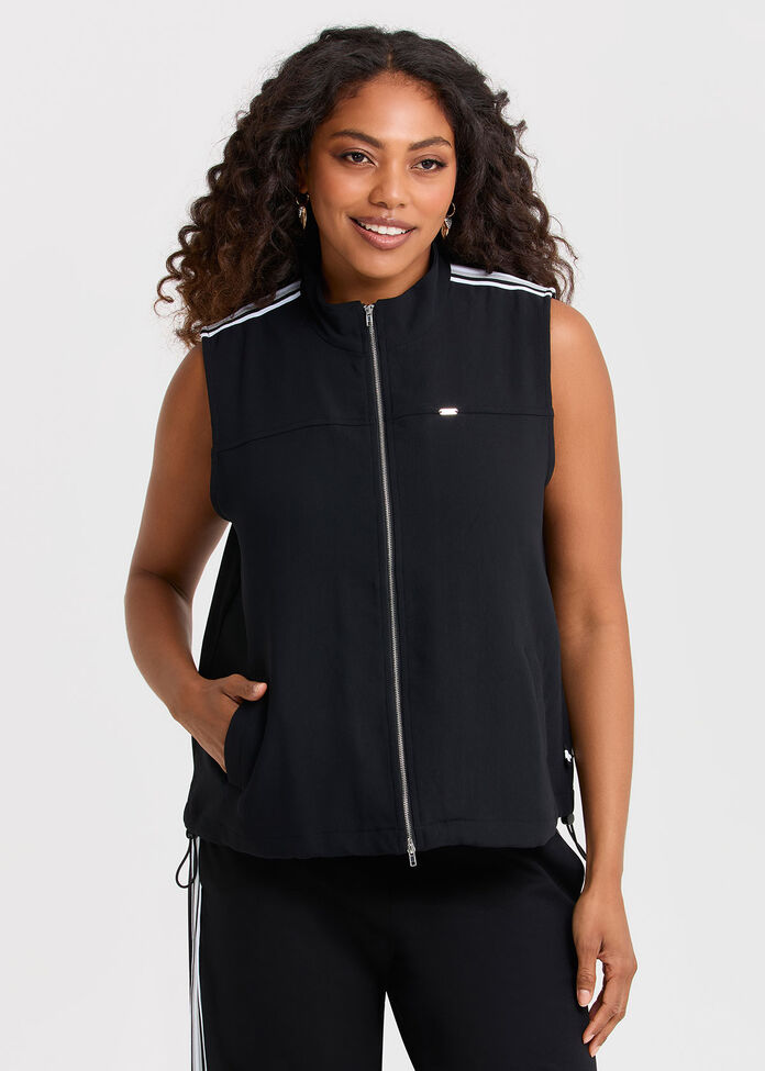 Natural Maia Vest, BLACK, hi-res