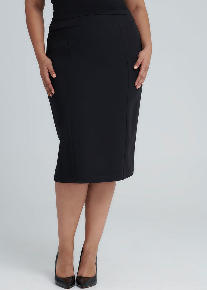 Shop Boss Lady Skirt in Black, Sizes 12-30 | Taking Shape AU