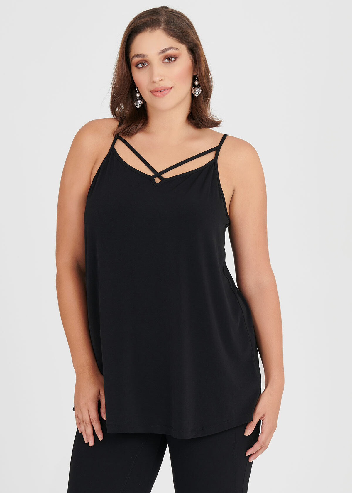 Plus Size Singlets, Camis and Tank Tops 