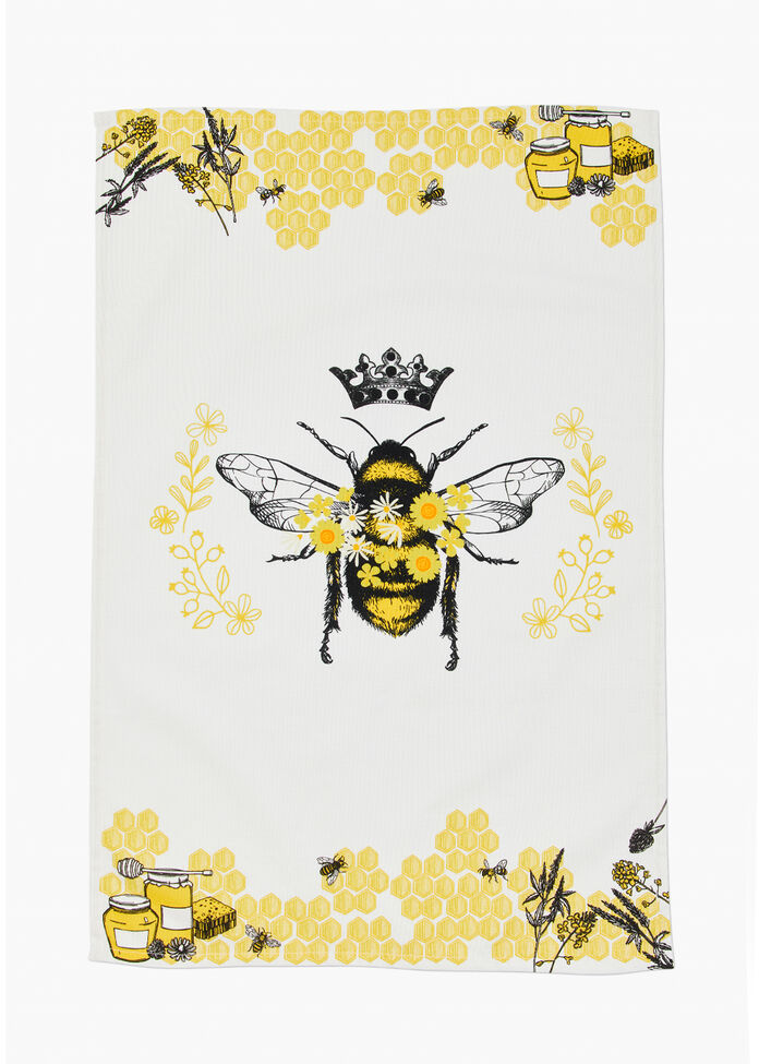Shop Set/2 Bee Tea Towels | Accessories | Taking Shape AU