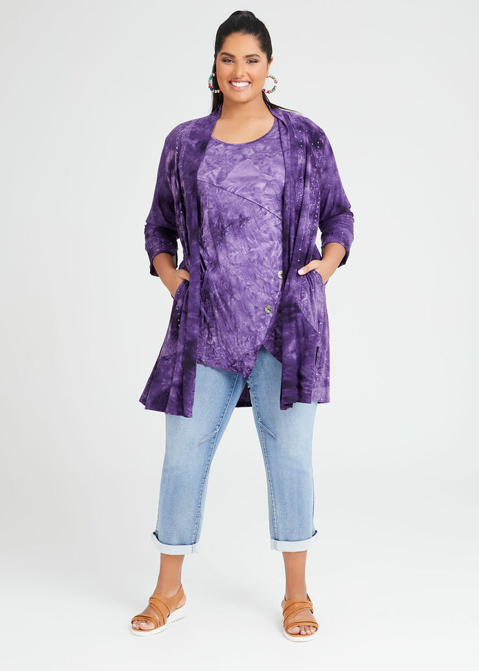 Moondust Sequin Cardigan, , hi-res