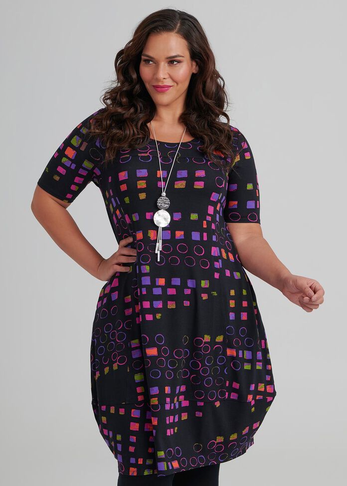 Quatro S/s Dress, , hi-res