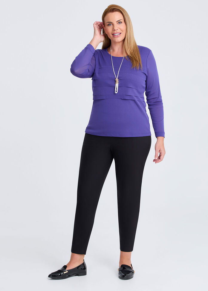 Alla Mesh Colosseum Top, , hi-res