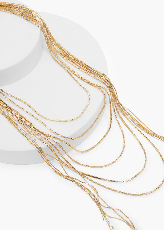 Gold Chain Necklace, , hi-res
