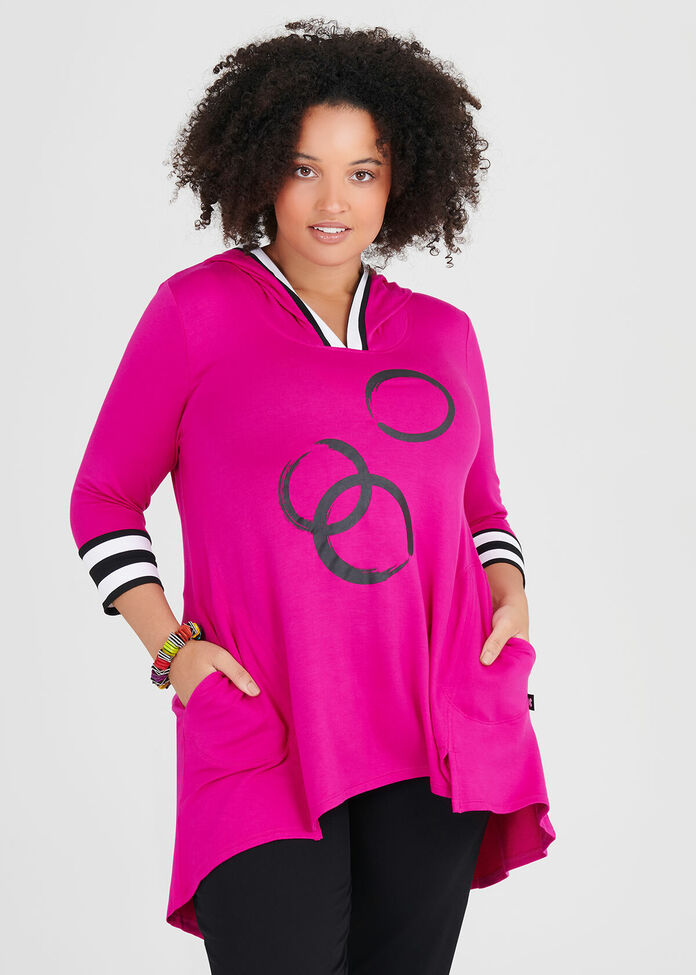 Bamboo Obsession Spot Tunic, , hi-res