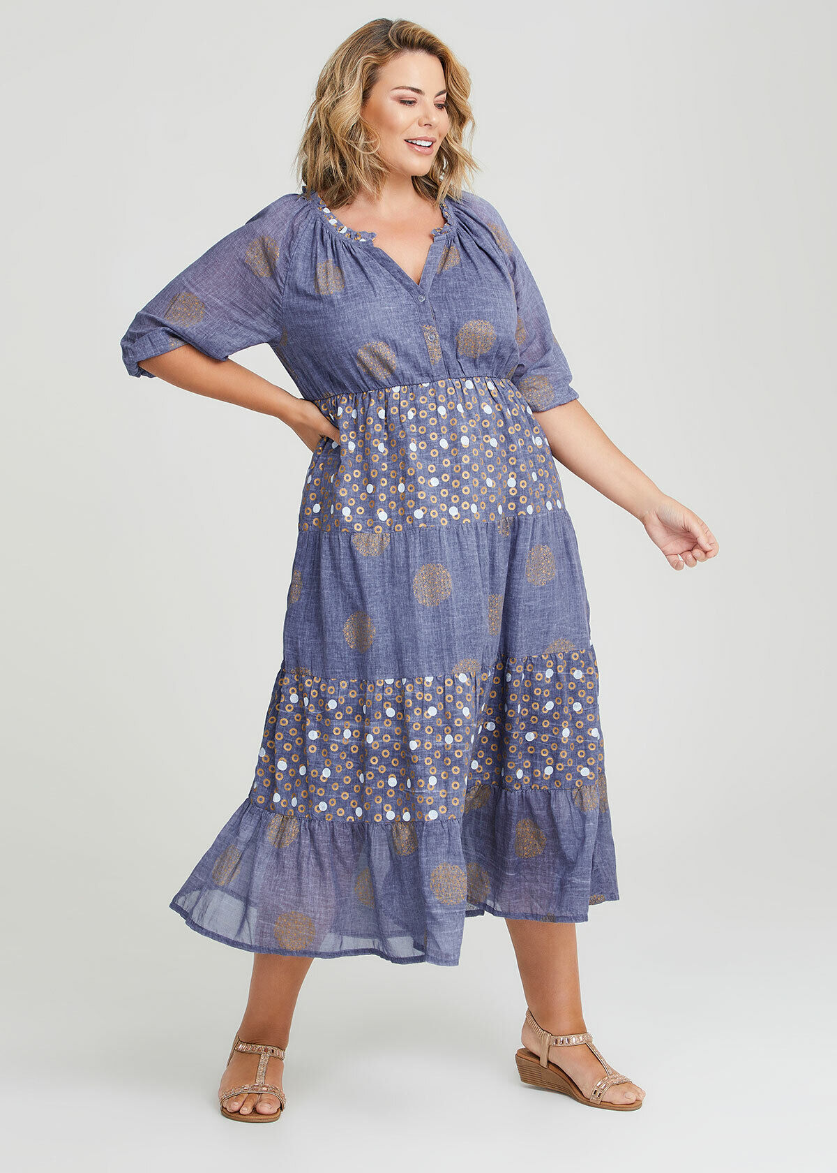 Large size clearance cotton dresses
