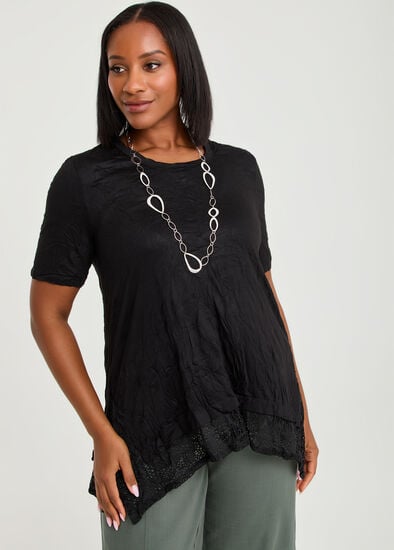 Plus Size Bamboo And Lace Haven Tunic