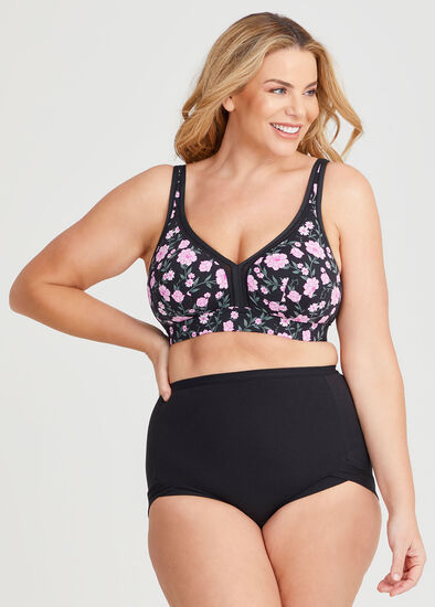 Plus Size Wirefree Cooling Lounge Bra