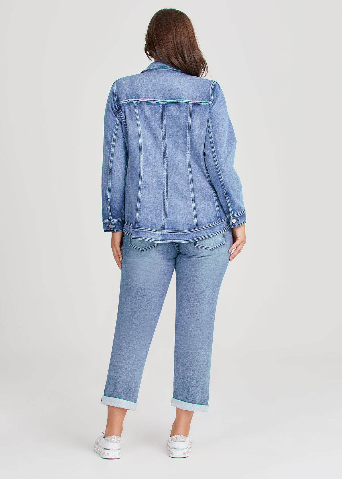 Best fitting denim discount jacket