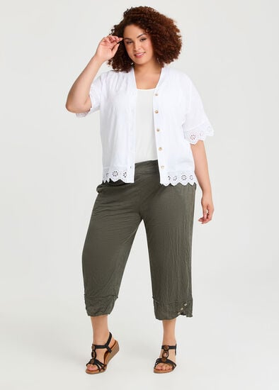 Plus Size Alicia Crop Pant