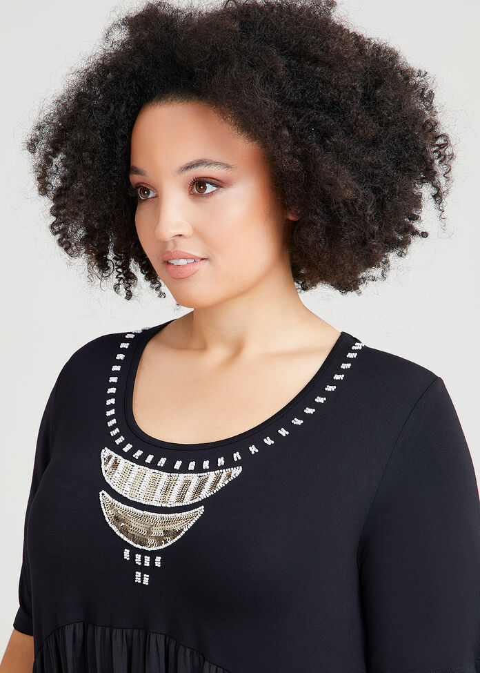 Shop Plus Size Bamboo Luxe Maxi Tie Dress in Black Taking Shape AU