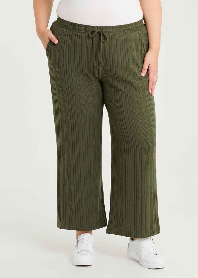 Cozy Rib Wide Leg Pant, , hi-res