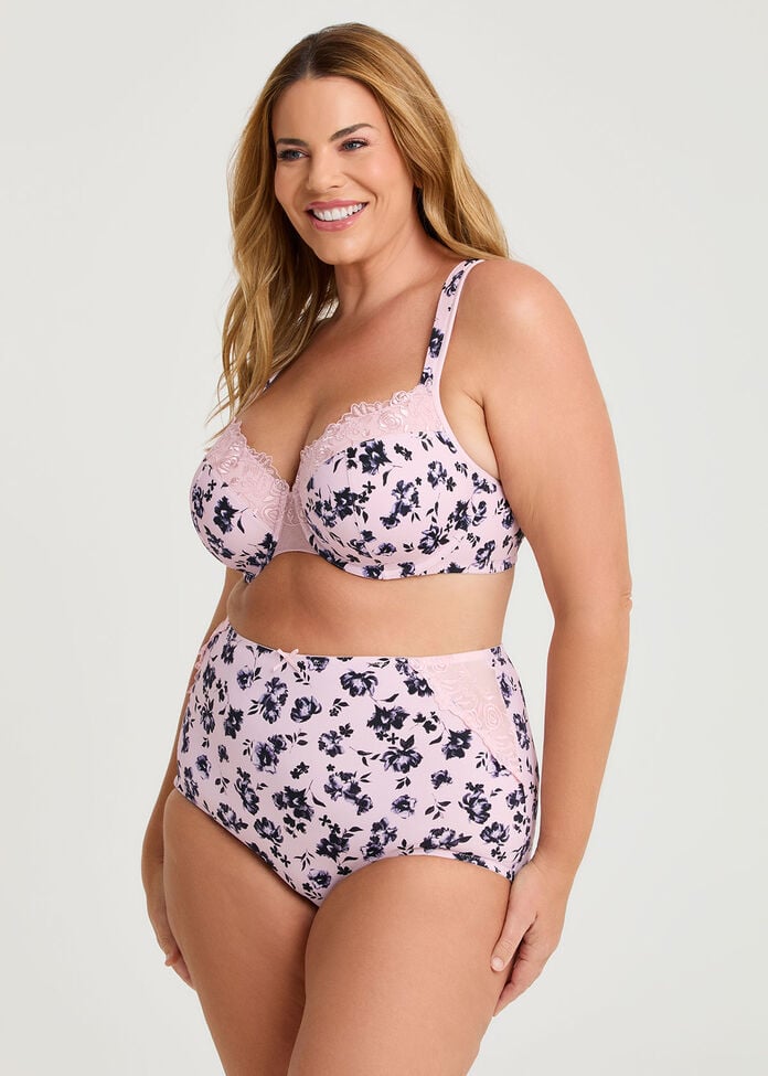 2 Pack Micro Lace Detail Briefs, , hi-res