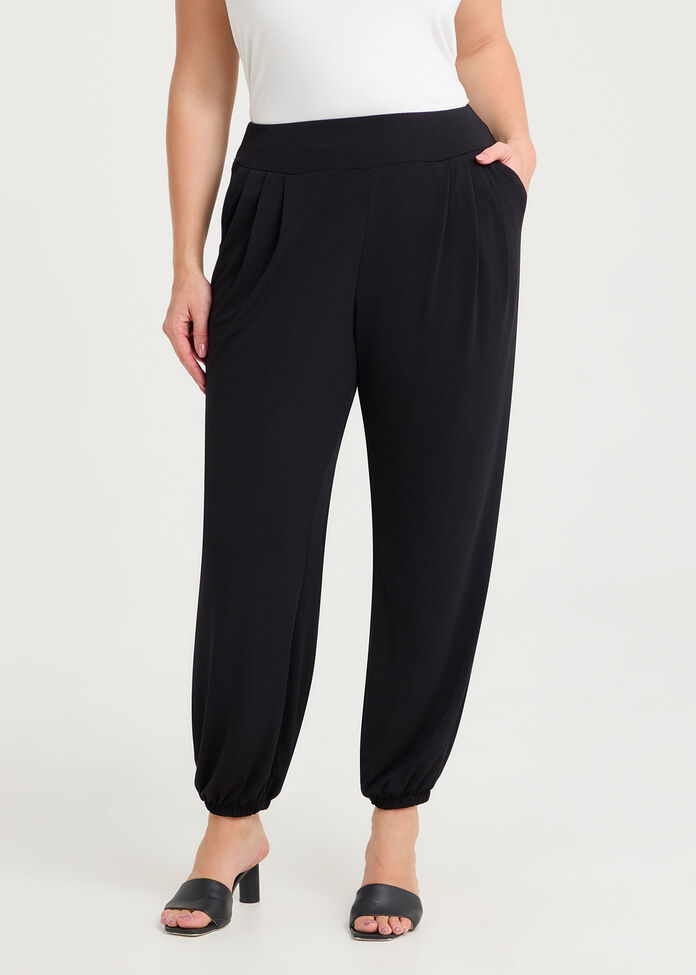 Harem Tapered Evening Pant, , hi-res