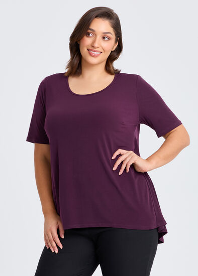 Plus Size Strive Scoop Neck Top