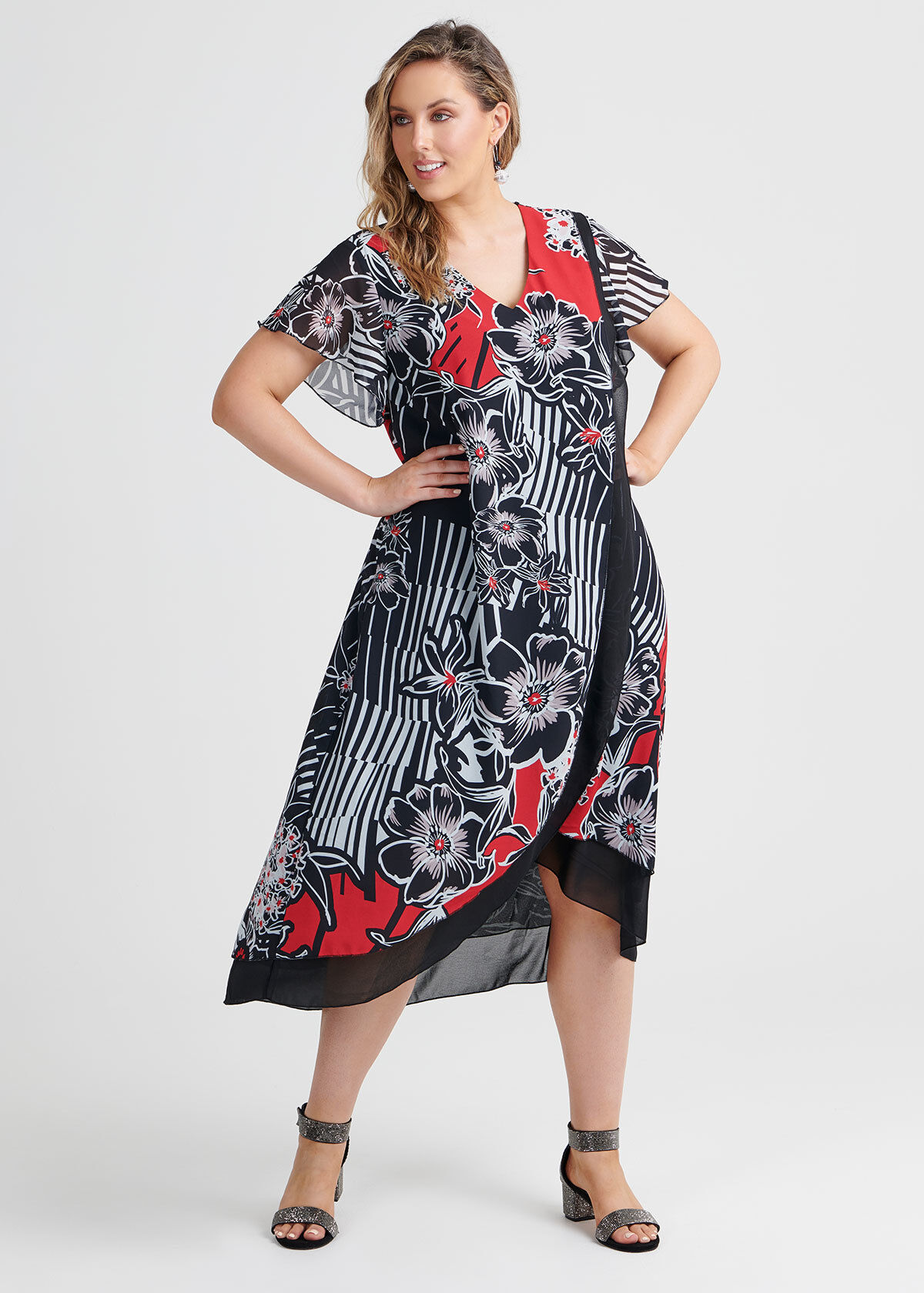 Lets Dance Layered Dress