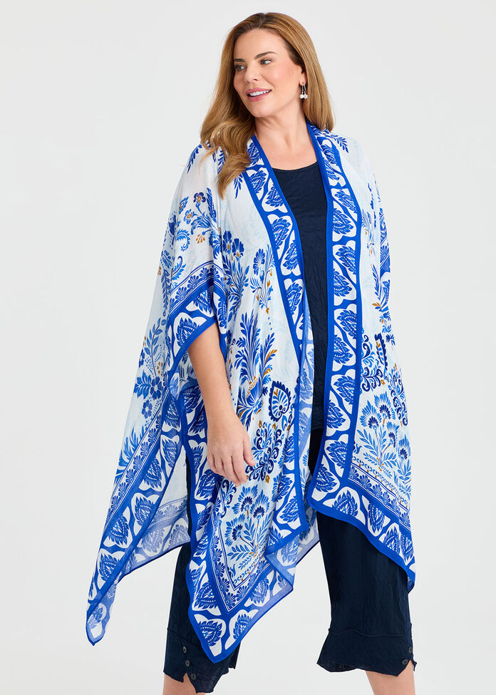 Bohemian Blue Cape, , hi-res
