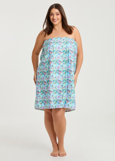 Plus Size Ettavee Body Towel Wrap