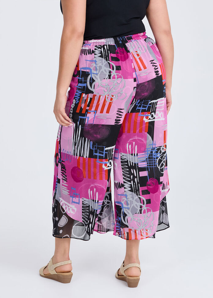 Reversible Travel Palazzo Pant, , hi-res