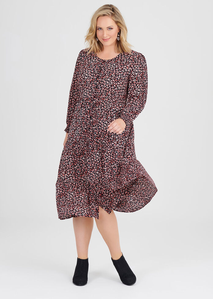 Natural Lindy Dress, , hi-res