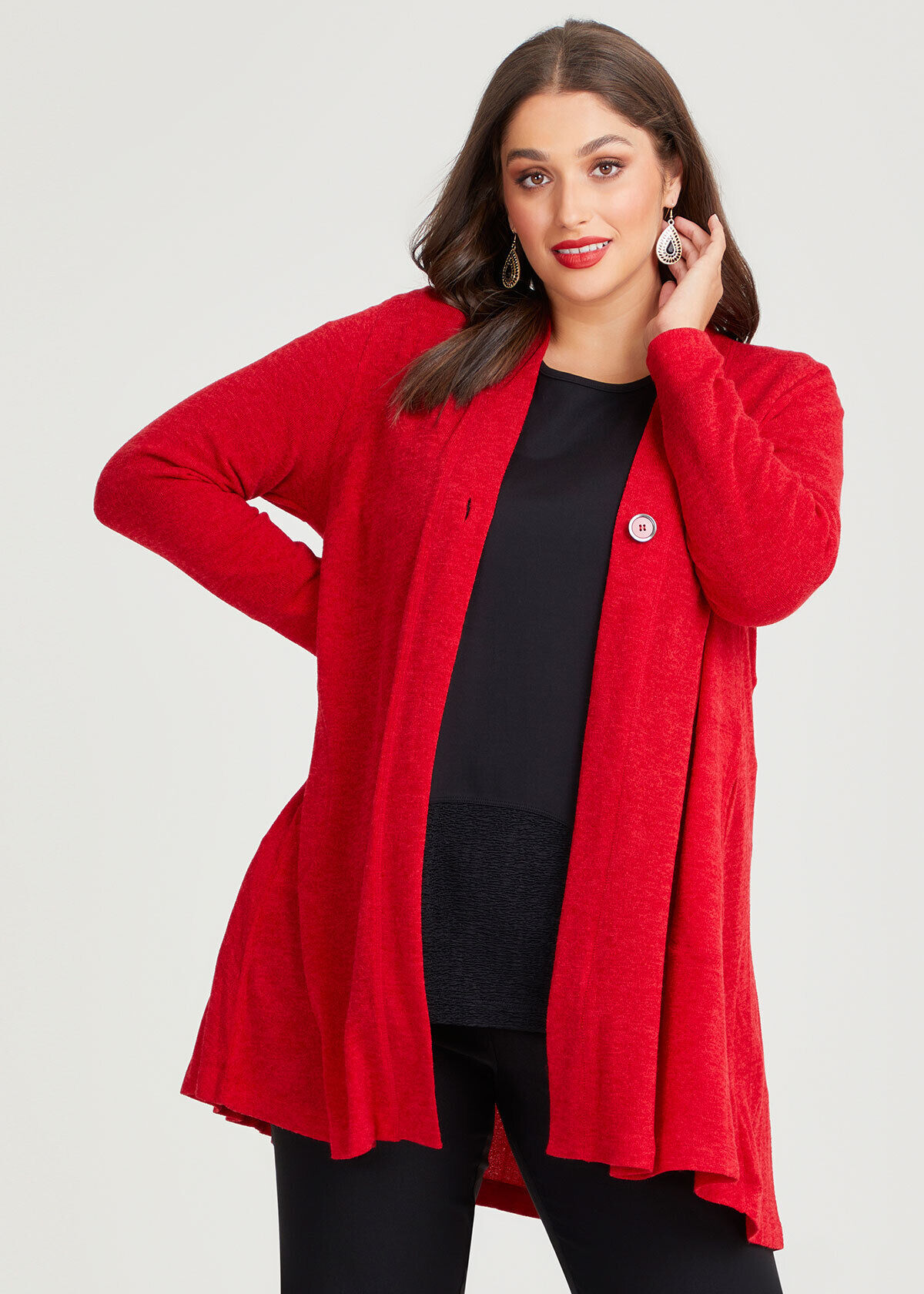 Back cardigan deals